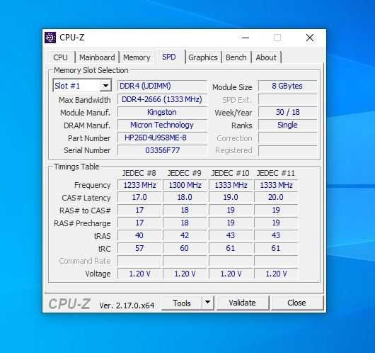 Memorie RAM PC 16Gb (2 x 8Gb) DDR4 2666MHz