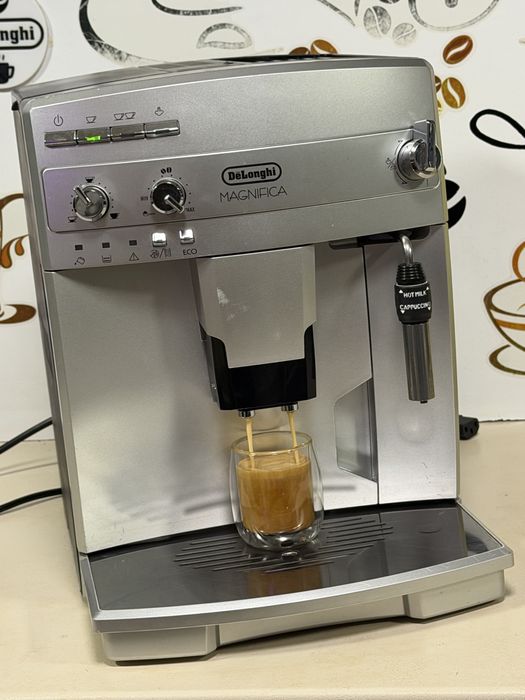Кафемашина кафе автомат delonghi magnifica с гаранция