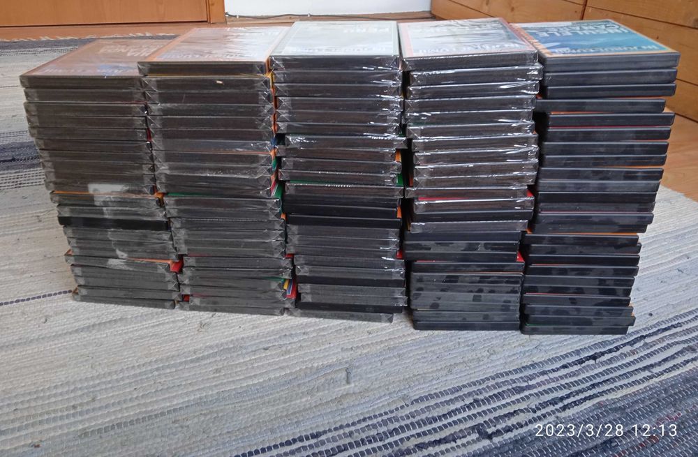 Colectia completa de dvd-uri "In jurul lumii" de la DeAgostini