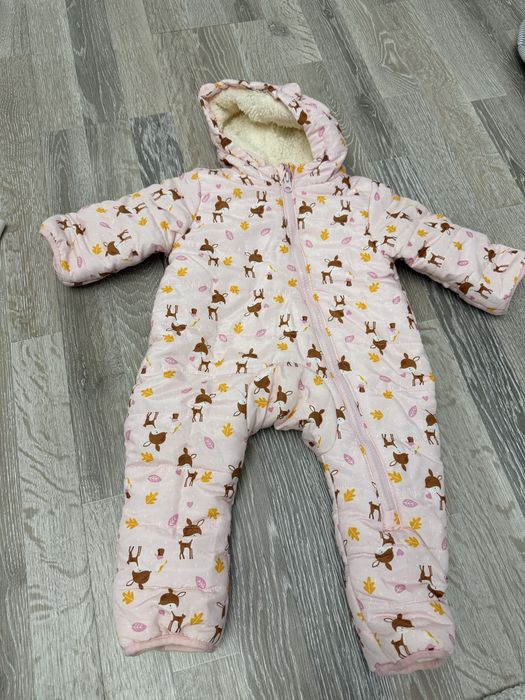 Теплые комбинезоны для девочек