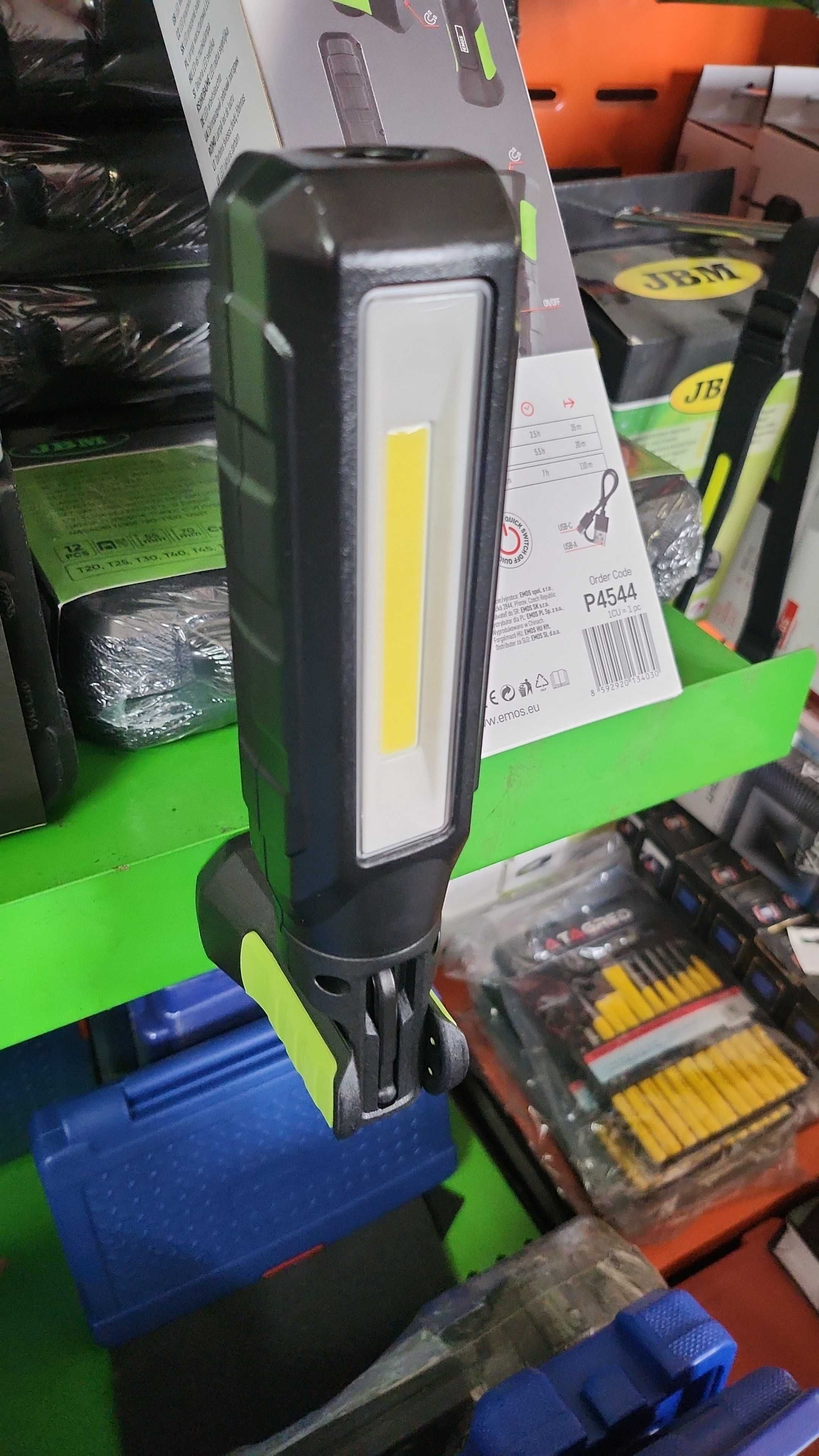 Lanterna led felxibila+acumulator.Lampa led gen Berner 800Lumeni