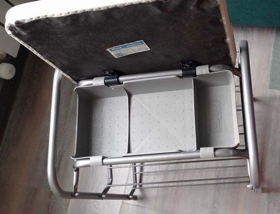 Двухъярусная банкетка обувница «Ника» с сиденьем