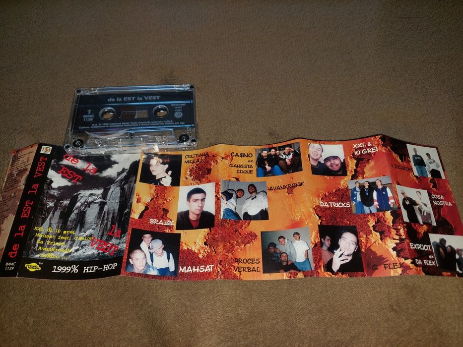 De la Est la Vest 1999% Hip Hop (casetă audio)