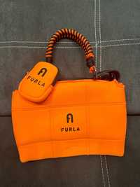 Чанта Furla оранжева