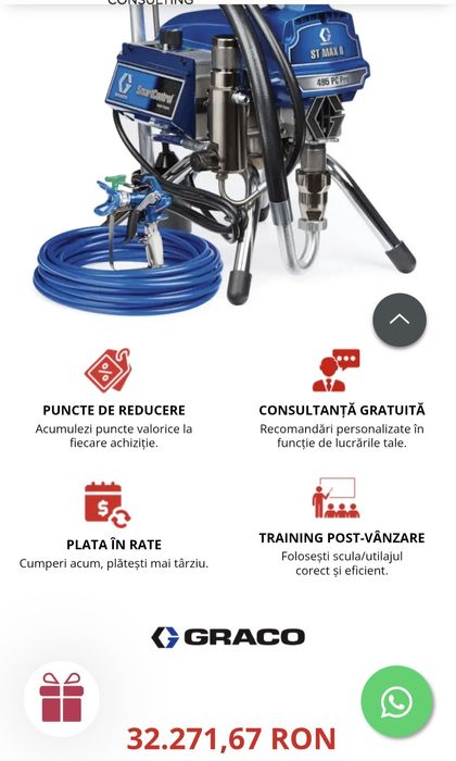 Pompa Graco de vopsit