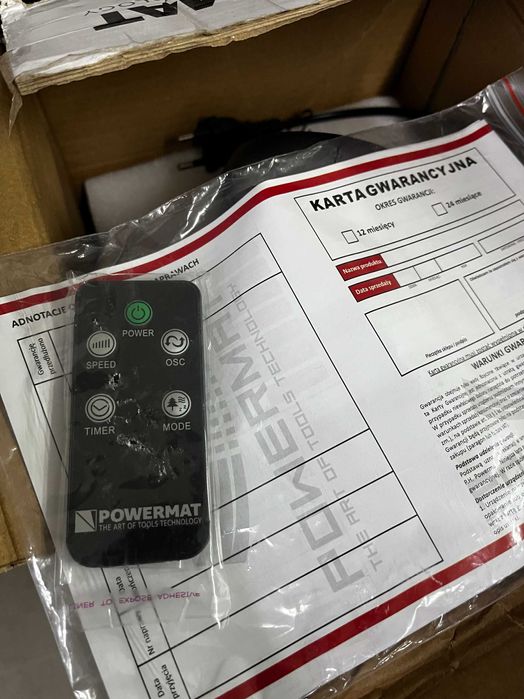 Ventilator turn 80W Satin Tower-80, Powermat PM0741