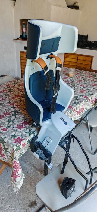 Scaun bicicleta copii Bobike Exclusive Tour Plus Denim Deluxe