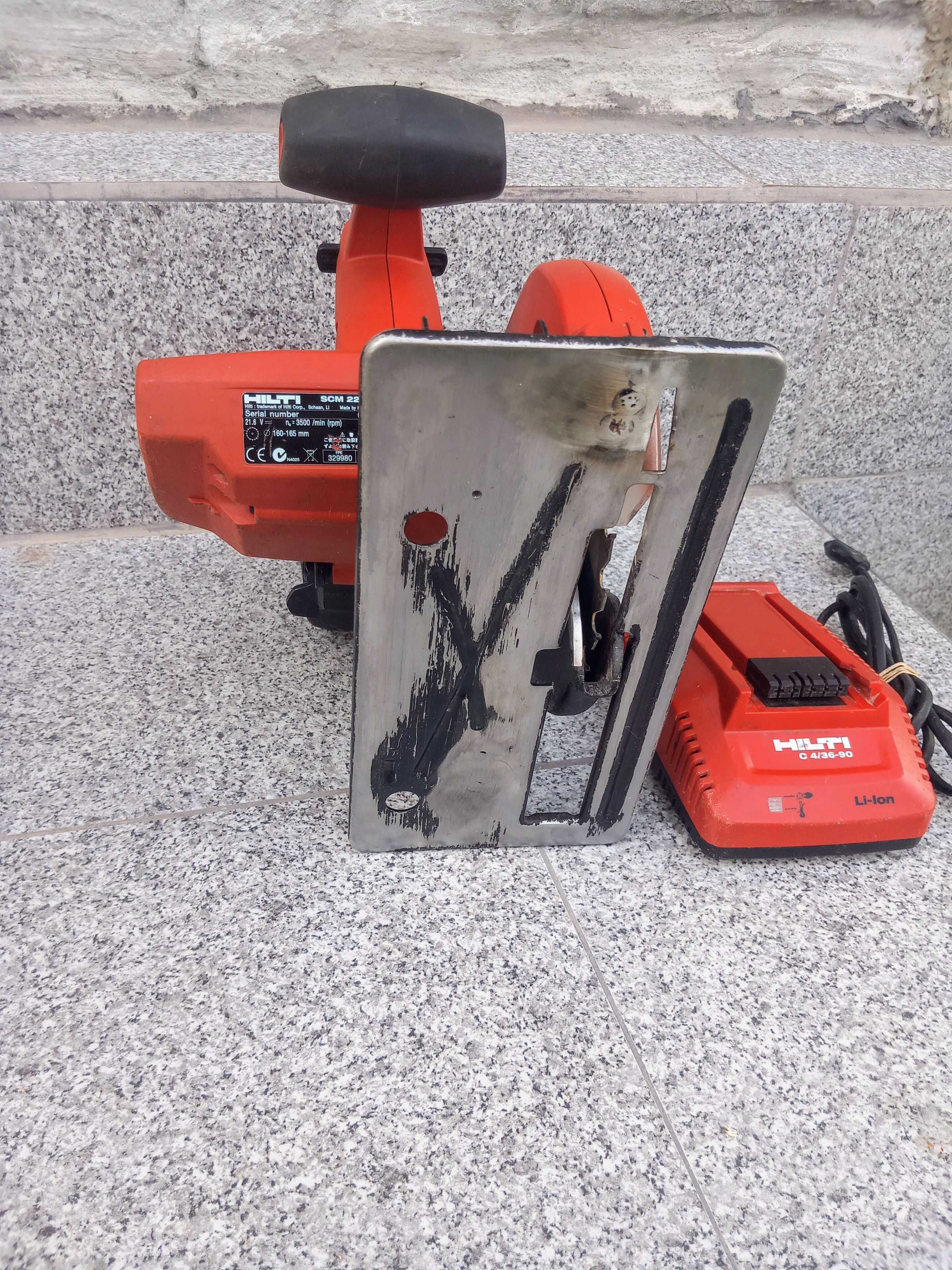 Hilti SCM 22-A Акумулаторен циркуляр за метал