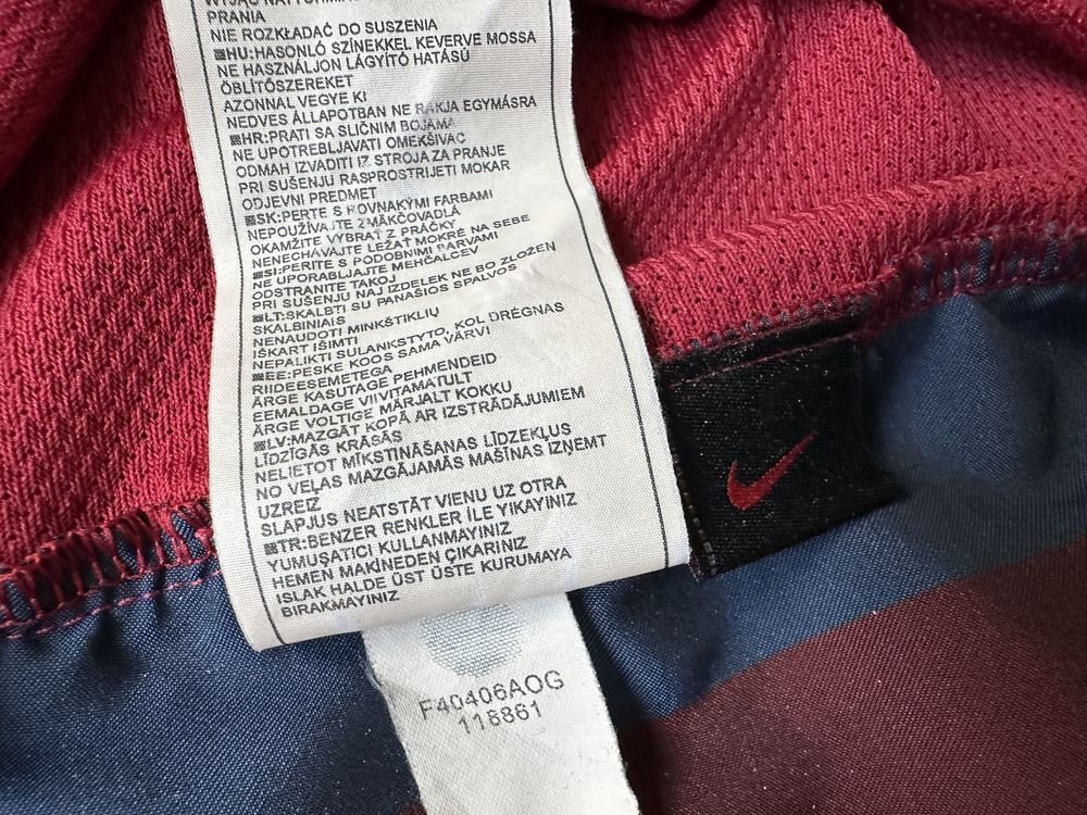 Nike Barcelona 10 Ronaldinho Vintage original тениска.L