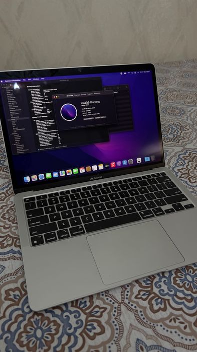 MacBook M1 8/256GB 86% аккумулятор