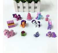 Set 10+2 figurine ponei_unicorni 3-5 cm_Micul meu Ponei