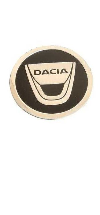 Метални стикери за капачки на джанти или тасове DACIA – 60 мм (4 броя)
