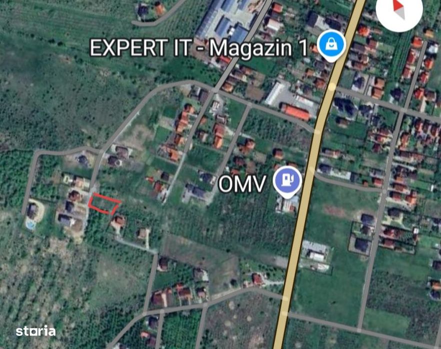 Teren de vanzare 1000 mp cu autorizatie de constructie