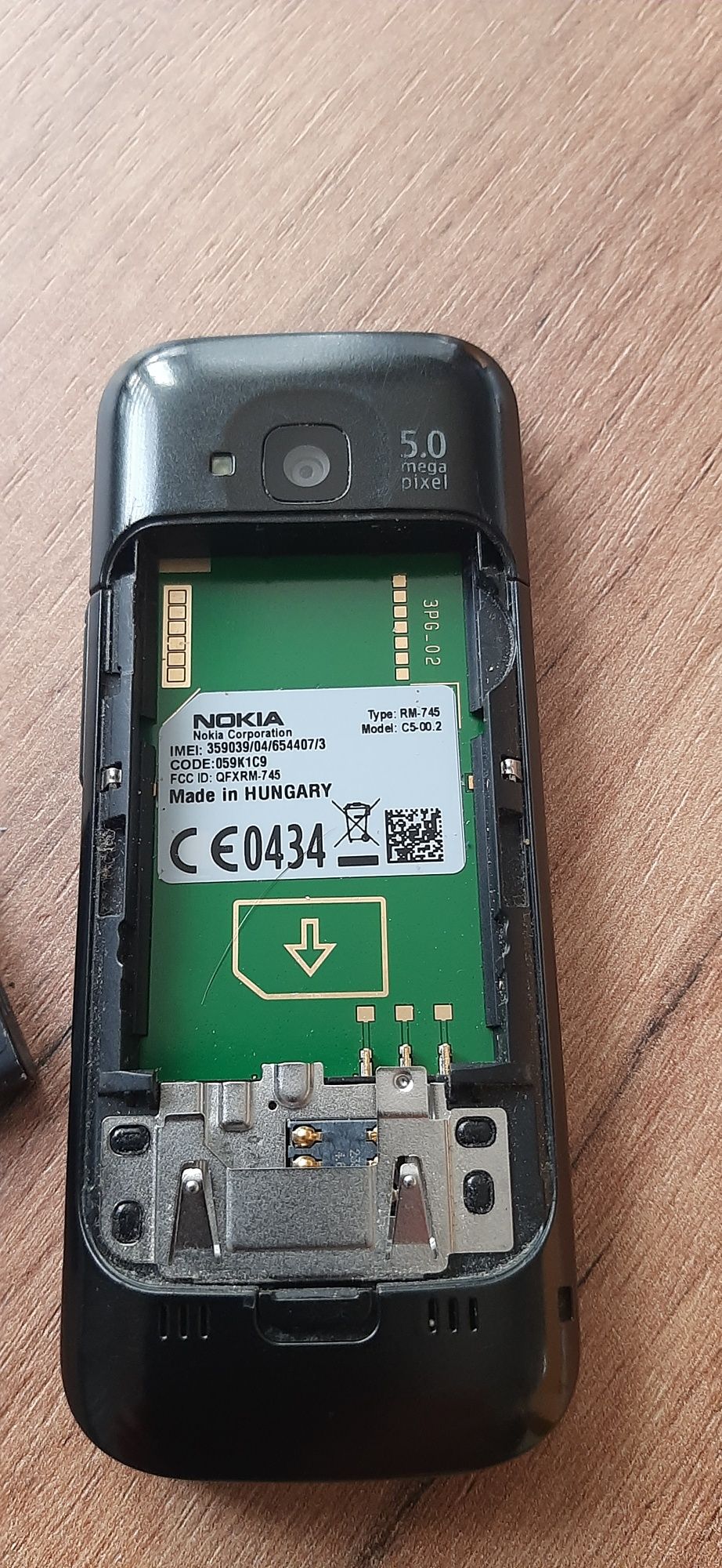 Nokia C 5 00  5mp