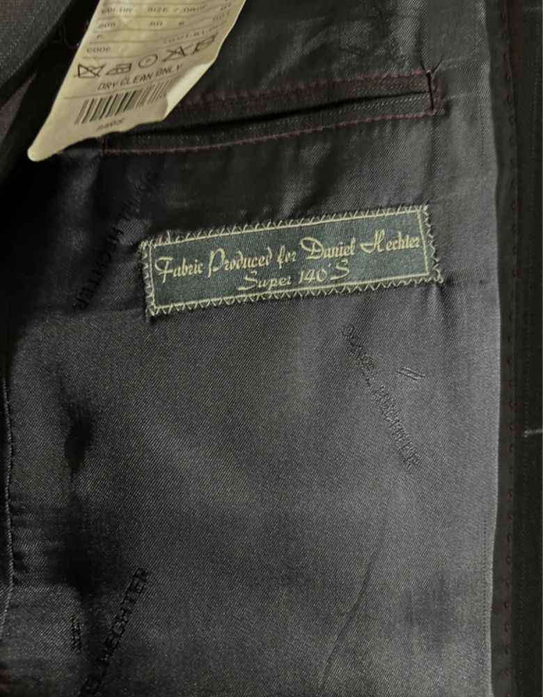 Costum Negru Daniel Hechter