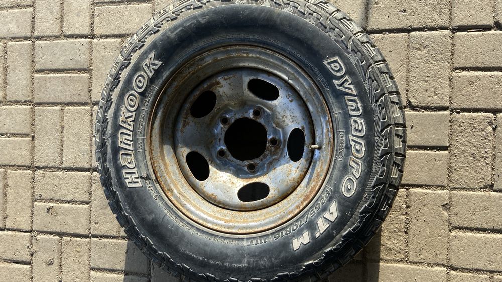 R 16 Запаска шина всесезонка hankook  265/70  R 16