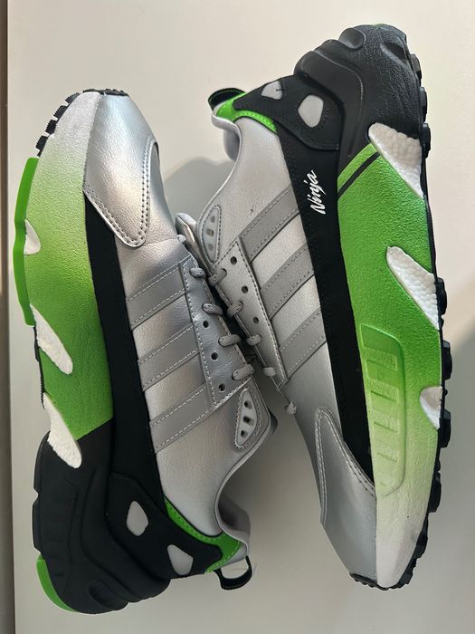 Adidas Kawasaki Ninja ZX22 Silver Metalic Original