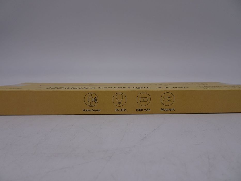 Set 2 x Lampa LED cu senzor de miscare, suport magnetic