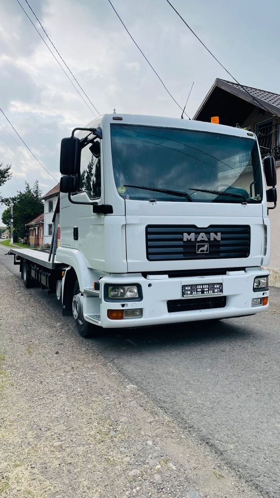 MAN Tgl 12.240 auto platforma, trailer