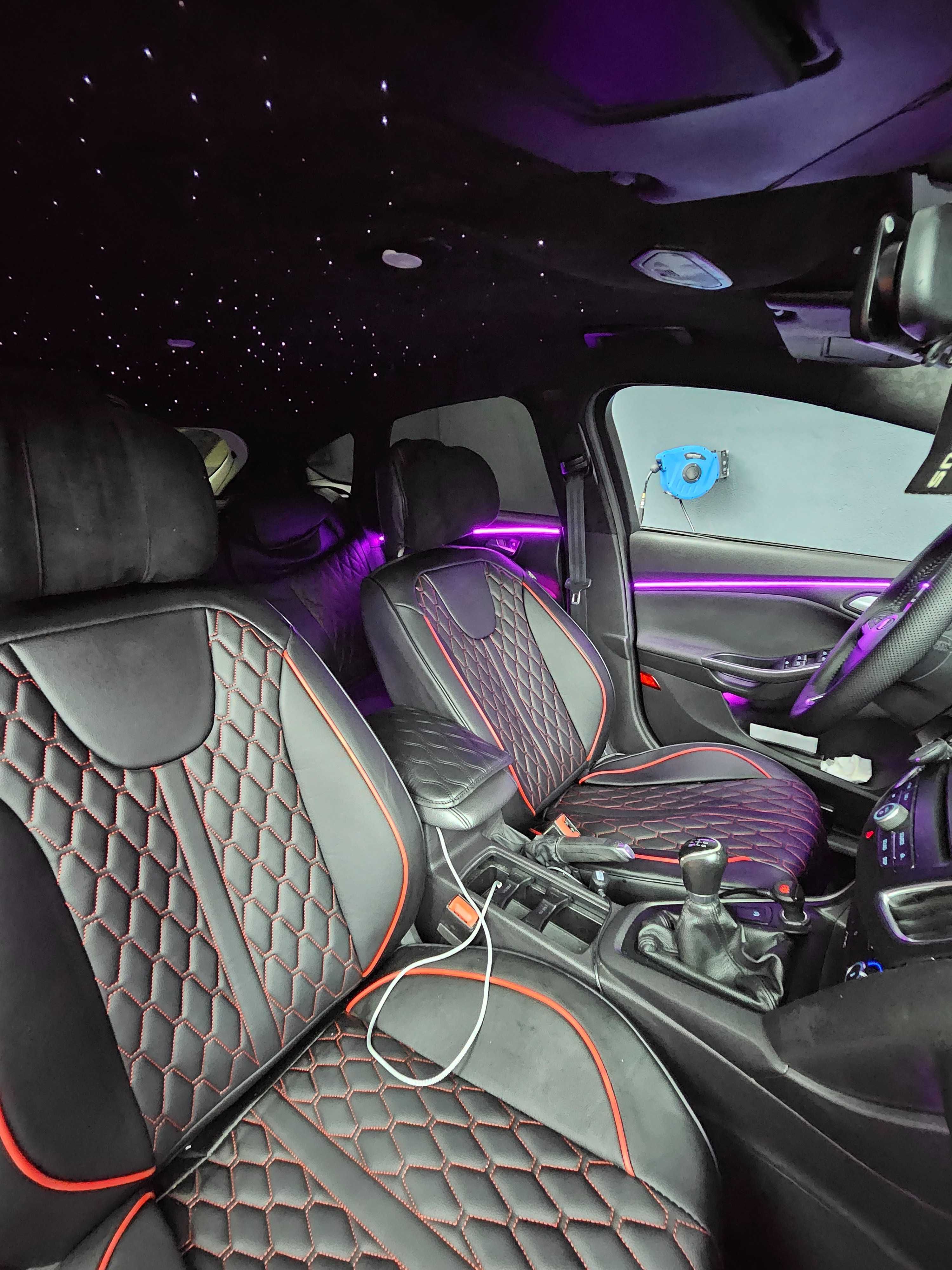 Material textil/alcantara retapitare Ford + kit plafon instelat