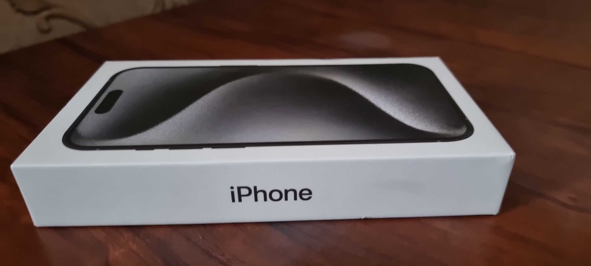Коробка для iPhone 15 Pro Max / Коробка для айфона 15 про макс / Белый