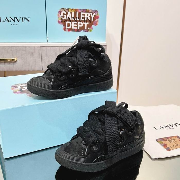 Lanvin curb sneaker
