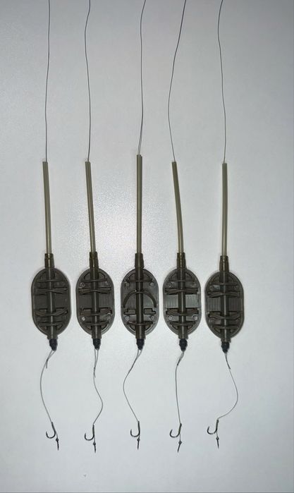 Set 5 monturi method feeder - Făcute de pescar, pentru pescari !