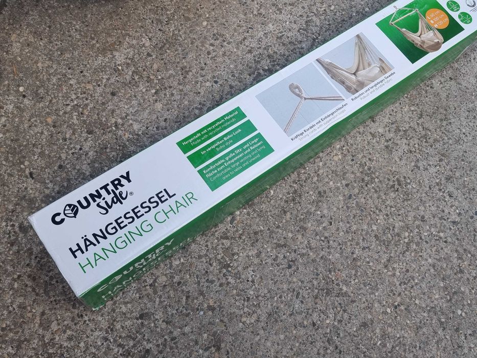 Hamac fotoliu leagan suspendat, nou