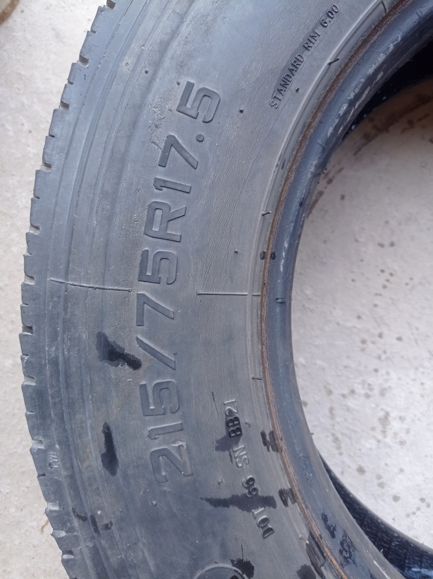 ISUZU ga  balon sotiladi FULL RUN  balon 215 /75 /17.5