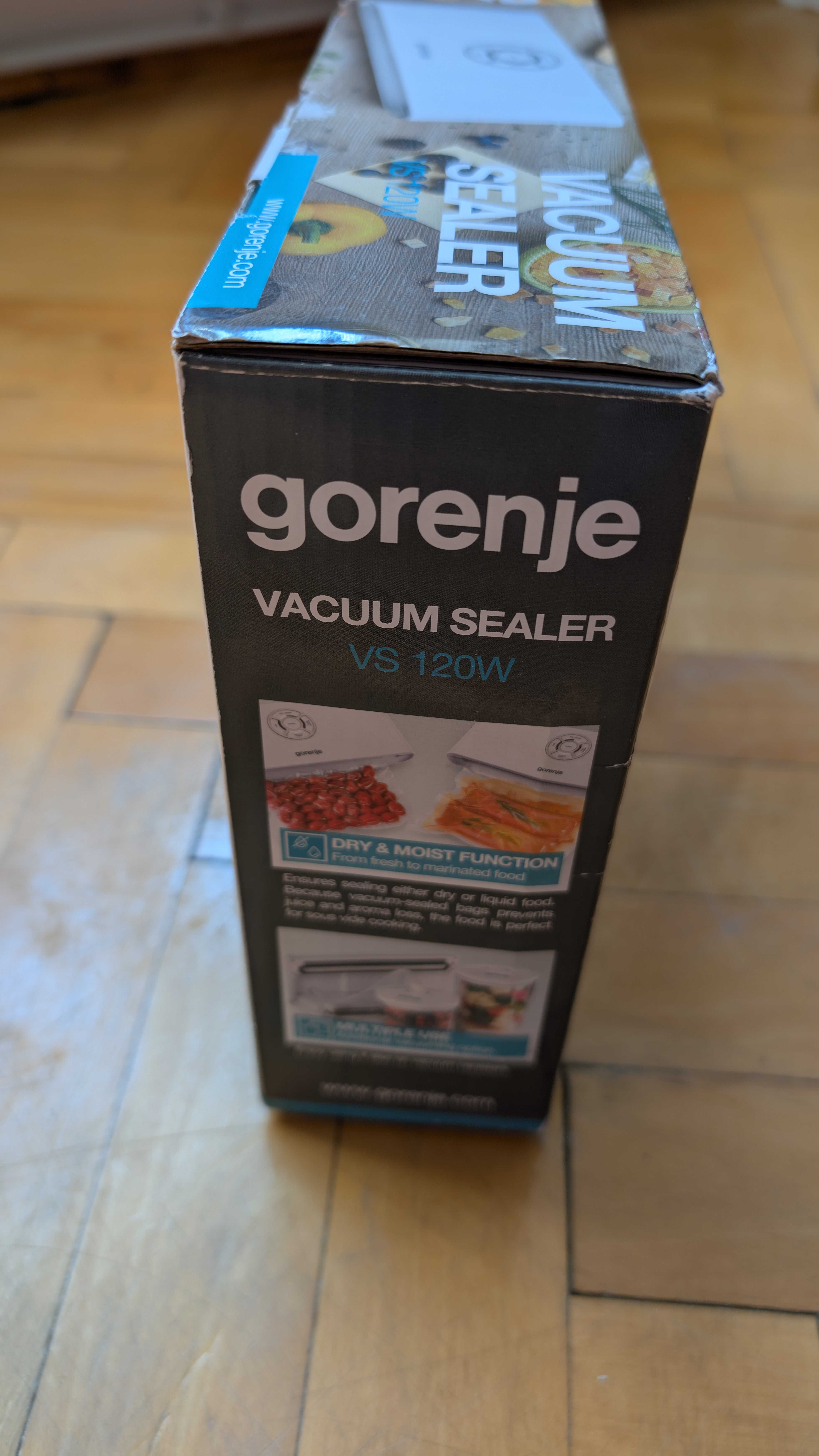 Aparat de vidat Gorenje VS120W, alb