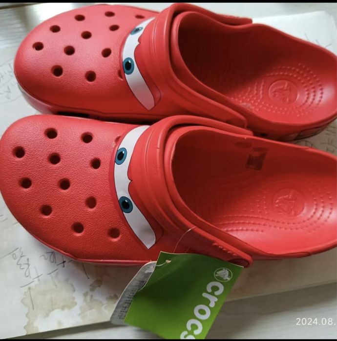 Crocs McQueen красный унисекс