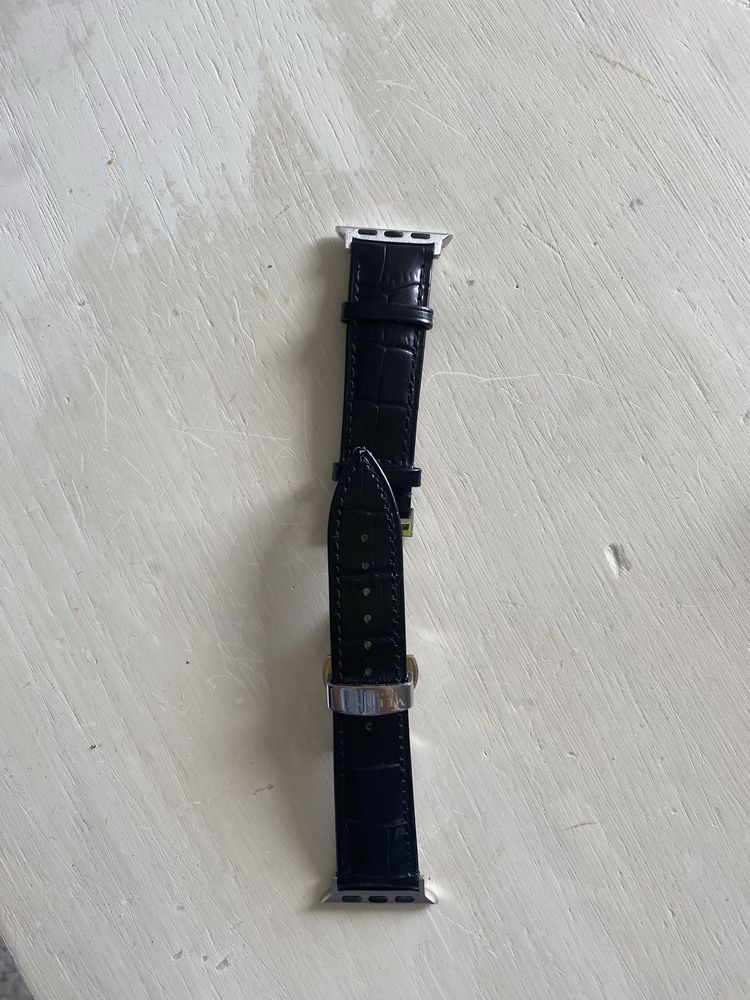 Curea apple watch VELANTE piele neagra