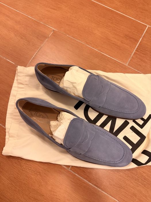 Loafer mocasini tods autentici marimea 13/47 31,5-32 cm