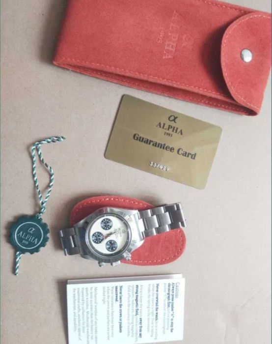 Ceas Alpha omagiu Paul Newman Daytona Chronograph