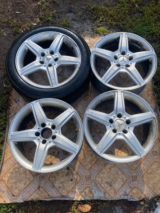 титанки на мерседес 17 амг