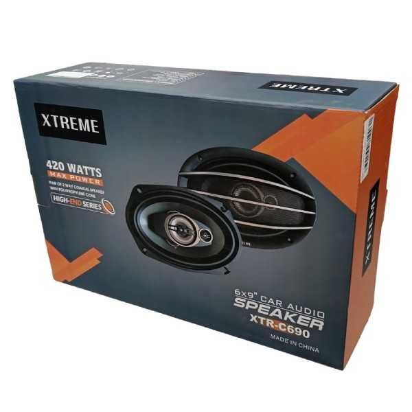 Трилентови Тонколони За Автомобил XTREME, 6" X 9", 420W