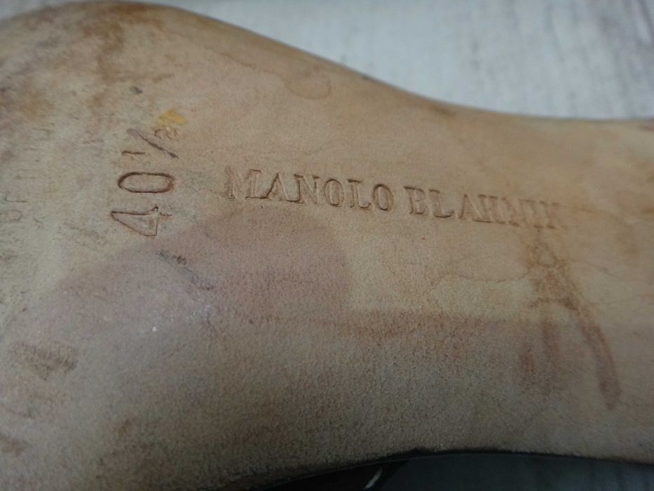 Обувки "Manоlo Blahnik" (нисък ток)
