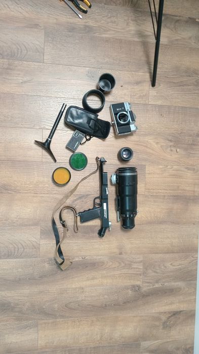 Рабочий фотоаппарат зенит фоторужье