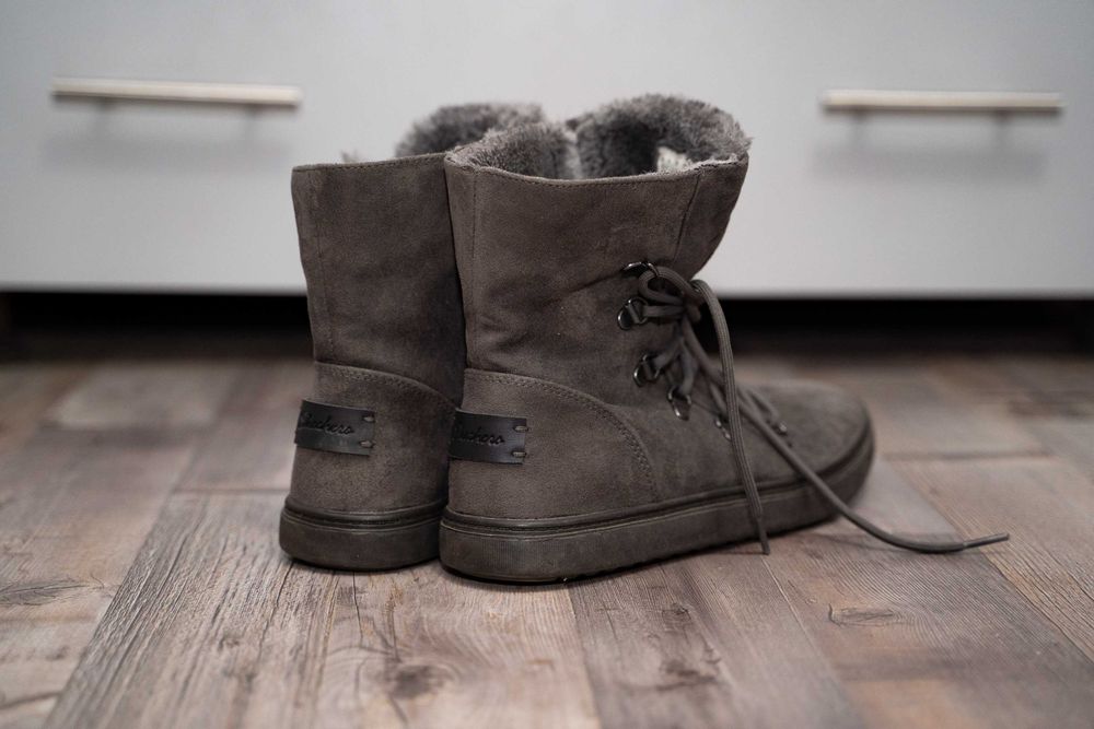 Ghete de iarna dama Skechers