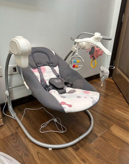 Электрокачалка шезлонг Kinderkfat Minky