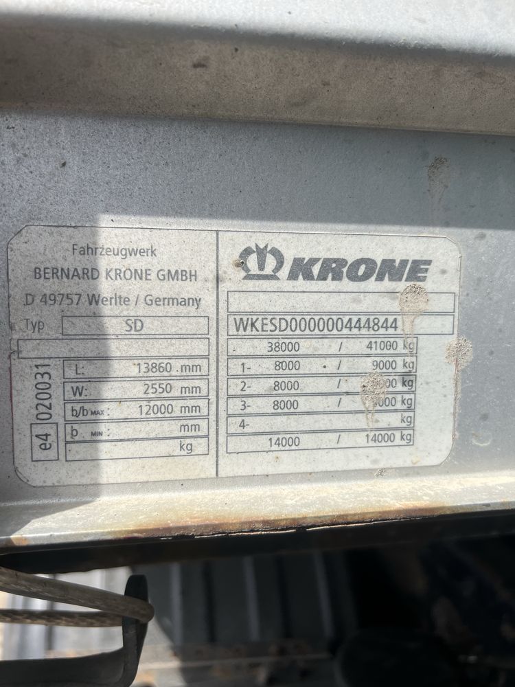 Продам полуприцеп KRONE