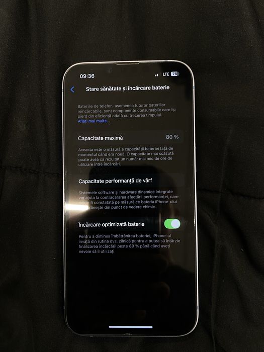 Vand iphone 14 blue , 128 GB