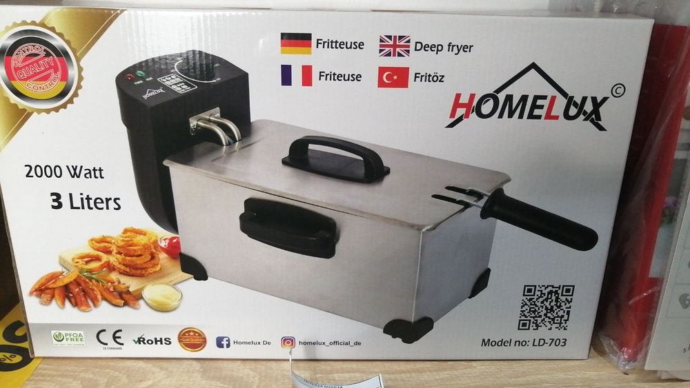 Friteuză Muhler DF-3030IX, Cod 89438