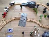 Play tive set de tren din lemn LIDL
