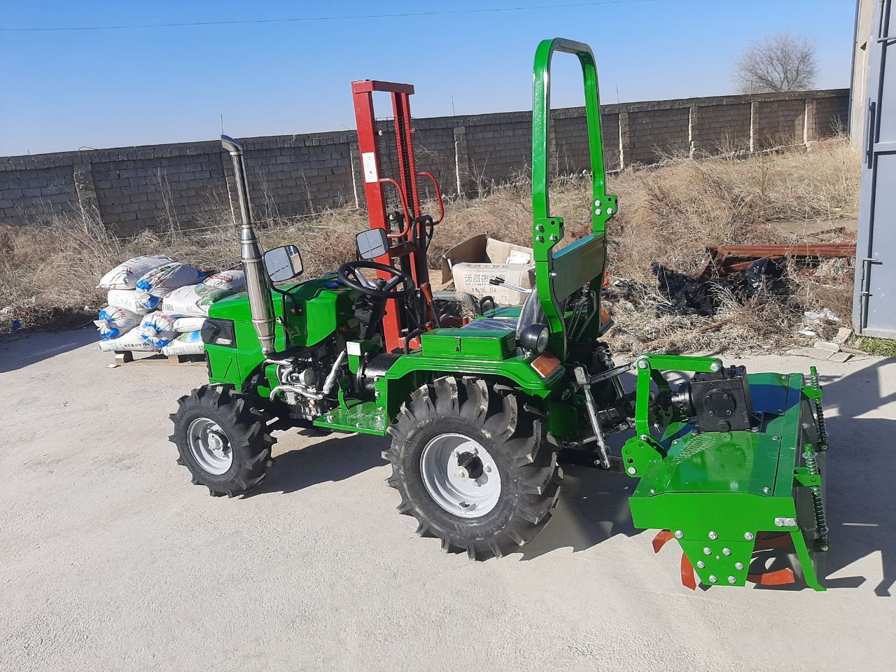Мини трактор, mini traktor