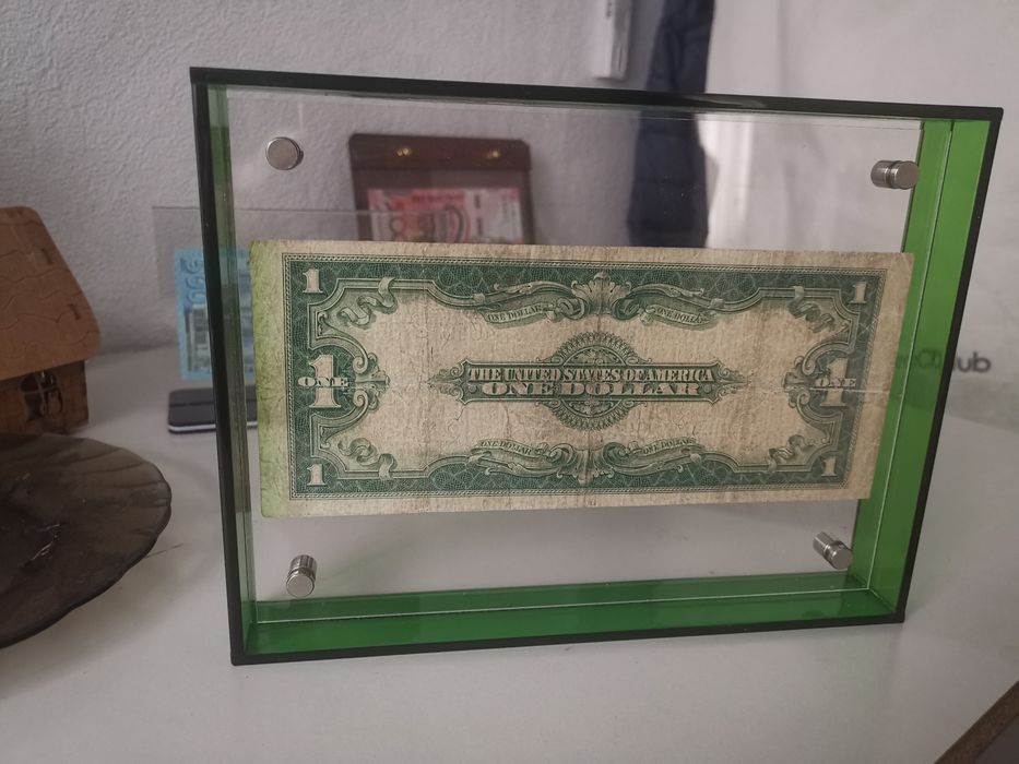 Рамка с банкнотой - "Удача в ваших руках" - эксклюзивный подарок