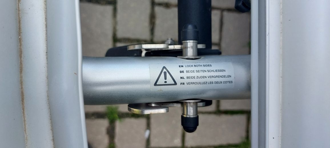 Suport biciclete Thule proțap rulotă