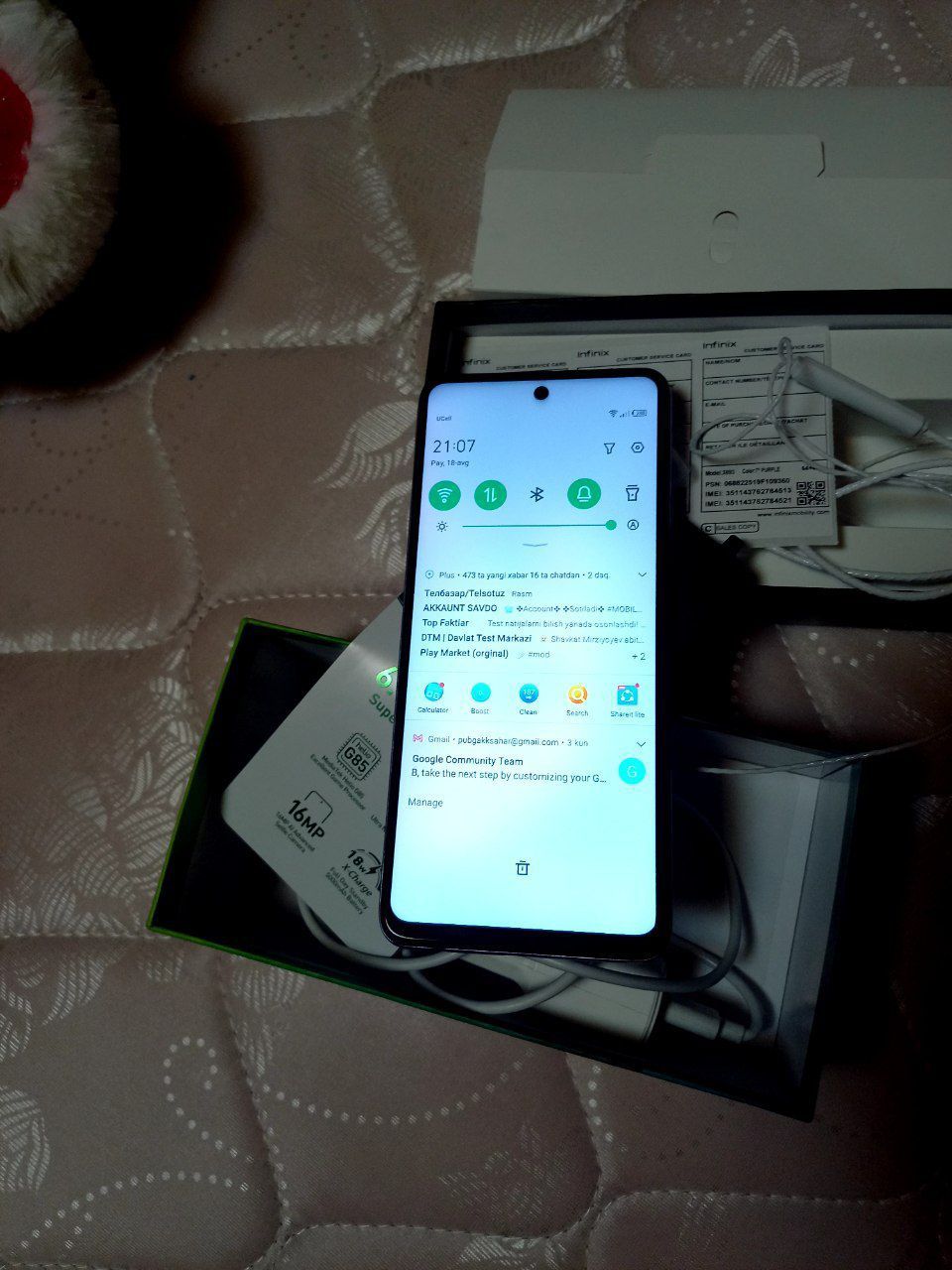 Infinix Note 1 0