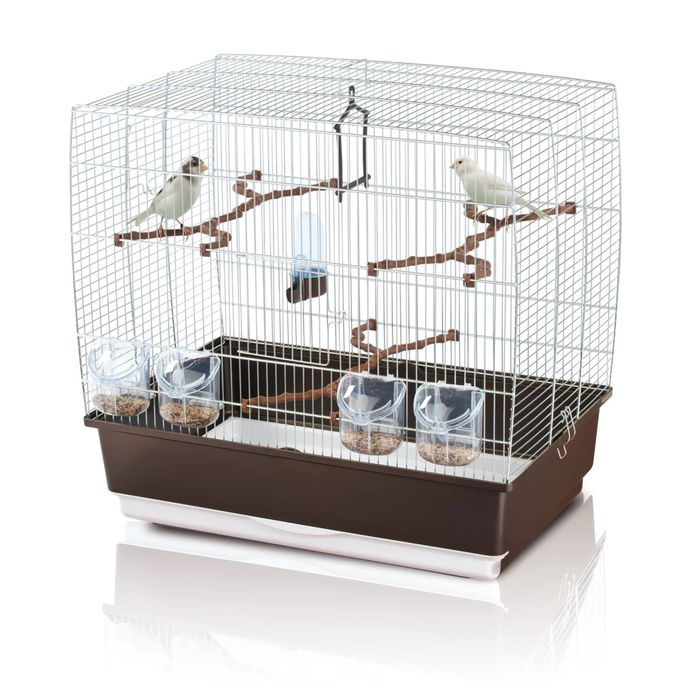 Colivie Irene4 pentru pasari 59x38x56cm Crom