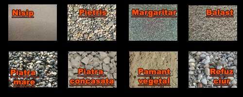 Transport agregate balastiera / nisip / pietris / balast / beton